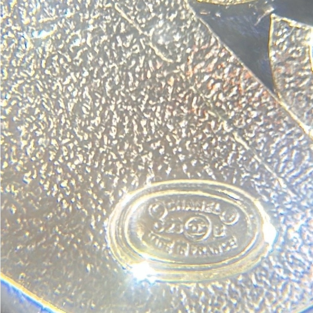 Chanel Crystal CC and Coco Mark Brooch Silver and Pink C23B - Picture 5 of 16